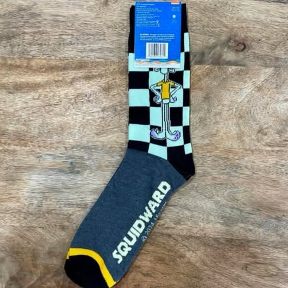 5/$20 NEW Adult SpongeBob Squidward Socks - Picture 2 of 3